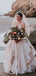 Ball Gown Sweetheart Long Cheap Organza Wedding Dresses, WDS0072