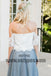 Newest Top Lace Off-shoulder Tulle Bridesmaid Dresses, Zipper Bridesmaid Dresses, TYP0428