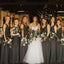 Gorgeous V-Neck Chiffon Sleeveless A-Line Cheap Long Bridesmaid Dresses, TYP1408