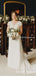 Hot Selling Sheath Charming V-neck Cap Sleeve Long Cheap Mermaid Lace Appliqued Wedding Dresses, WDS0005