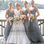 Cheap V Neck Chiffon Custom Long Bridesmaid Dresses, TYP0791