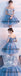 Cheap Blue Off Shoulder Lace Cute Homecoming Dresses, Homecoming Dresses, TYP0612
