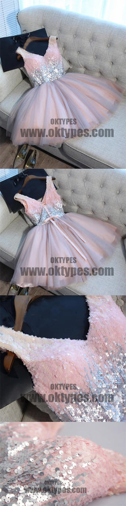 Homecoming Dress, Sexy A-line Short Prom Dress Party Dress, TYP0688