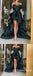 Sexy Satin Sweetheart High Low A-Line Long Prom Dresses,PDS0346