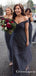 Charming Off the Shoulder Tulle Long Cheap Bridesmaid Dresses, TYP2008