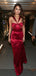 Unique Selena Gomez Inspired Long Sheath Soft Satin Prom Dresses, TYP1588