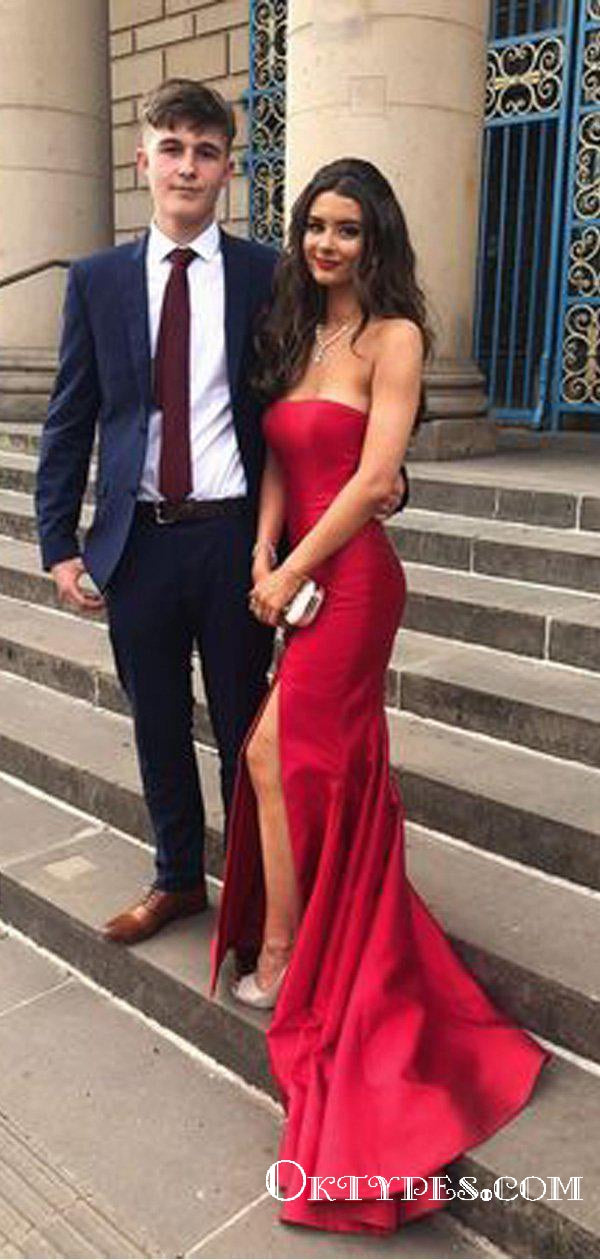 Matching Prom Couples Red