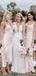 Charming Spaghetti Strap Blush Pink Elastic Silk Long Cheap Wedding Party Bridesmaid Dresses, BDS0004