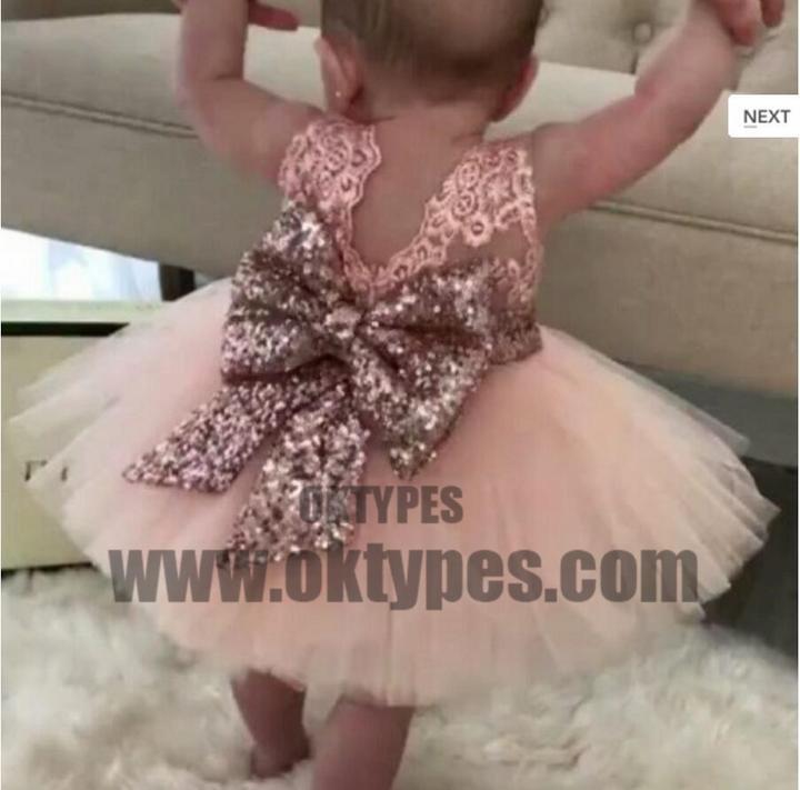 Pink Lace Tulle Bowknot Applique Flower Girl Dresses, Lovely Tutu Dresses, TYP0694