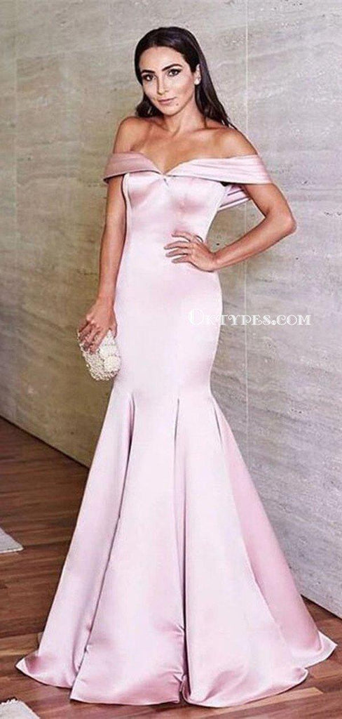 New Arrival Satin Mermaid Ruched Sexy Backless  Fish Tail Deep V Neck Pageant Formal Prom Dresses, PDS0063