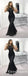 Charming Mermaid Backless Black Sequins Long Prom Dresses, TYP1652