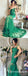 Green Off the Shoulder Mermaid Long Cheap Prom Dresses With Beaded, TYP1786