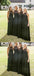 Black Chiffon Lace Halter Bridesmaid Dresses,Long Bridesmaid Dresses, TYP1203