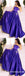 Gorgeous Strapless A-Line Purple Sleeveless Long Prom Dresses, TYP1927