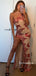 Sexy One-shoulder Mermaid Side-slit Long Prom Dresses, PDS0125
