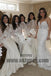 Long Mermaid Lace Bridesmaid Dresses, Long Sleeve Bridesmaid Dresses, Backless Bridesmaid Dresses, TYP0477