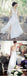 Sexy V-Neck Sweep Train Chiffon Long Cheap Beach Wedding Dress with Lace, TYP0997