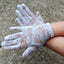 Ivory Lace Flower Girl Wedding Gloves, Wedding Gloves, WG0001